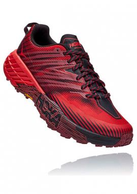 Chaussure Course à Pied Montagne Trail Running Homme Hoka Speedgoat 4 Red
